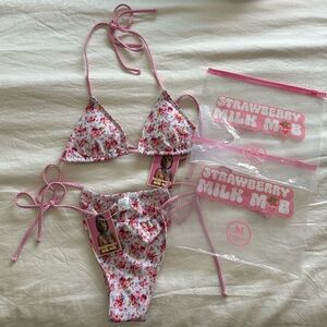 Strawberry Milk Mob Bikini